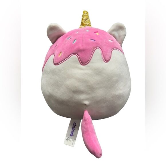 Squishmallows 8" Claire's Exclusive Melty Unicorn ‘Dawna’ Plush Toy - Picture 4 of 9